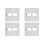 Imagem de Kit C/4 - Placa Conjunto Modular Ilumi Vivaz 4X4 1 Modulo...