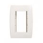 Imagem de Kit C/4 - Placa Soprano Ilus 4X2 (3 Modulos Horizontal)  ...