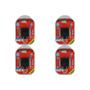 Imagem de Kit C/4 - Protetor De Surto Plug 2P+T 10A Qualitronix Pre...