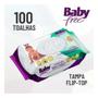 Imagem de Kit c/ 4 Qlb Baby Free Toalhas Umedecidas 100 unidades