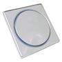 Imagem de Kit C/4 Ralo Inox Para Piso Click Cromado 10x10 Cm