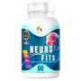 Imagem de KIT C/4 Suplemento NeuroFits 60 Cáps Rico em Fosfatidilserina e Inositol Alta Perfomance Mental - Fits Life