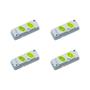 Imagem de Kit C/4 - Tomada Barra Fiolux   Dupla 20A 2 Polos+Terra C...