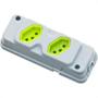 Imagem de Kit C/4 - Tomada Barra Fiolux   Dupla 20A 2 Polos+Terra C...