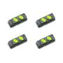 Imagem de Kit C/4 - Tomada Barra Fiolux   Dupla 20A 2 Polos+Terra P...