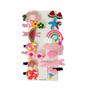 Imagem de Kit C/ 42 Presilhas Meninas Prendedor de Cabelo Sortidas Bico de Pato Tic Tac Laço Flor Etc MOD I, MOD J e MOD R