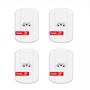 Imagem de Kit C/ 4Conjunto De Tomadas 20a 2p+t 250v Completa Fame Blanc