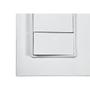 Imagem de Kit C/5 - Conjunto Ilumi Vivaz Branco Com Placa 3 Simples...