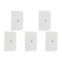 Imagem de Kit C/5 - Conjunto Peesa Alfa 1516 Tomada  Tel Rj11(Jack)...