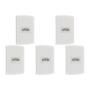 Imagem de Kit C/5 - Conjunto Peesa Alfa 1541 1Tomada 10A Branco