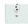 Imagem de Kit C/5 - Conjunto Perlex''Branca''Com Placa(1Tomada 10A)...