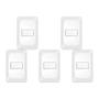 Imagem de Kit C/5 - Conjunto Pial Pop Modulo Com Placa 4X2 - 1 Para...
