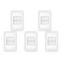 Imagem de Kit C/5 - Conjunto Pial Pop Modulo Com Placa 4X2 - 1 Simp...
