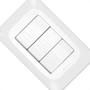 Imagem de Kit C/5 - Conjunto Pial Pop Modulo Com Placa 4X2 - 3 Simp...