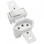 Imagem de Kit C/5 - Conjunto Radial Pollar 1901137 1S 1Tomada 10A S/P