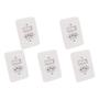 Imagem de Kit C/5 - Conjunto Radial Pollar 1901218 1S 1Tomada 20A