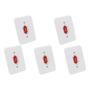 Imagem de Kit C/5 - Conjunto Radial Pollar 1901376 1Tomada 20A Verm...