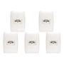 Imagem de Kit C/5 - Conjunto Soprano Ilus 4X2 Branco Com Placa(1Tomada(s) ..