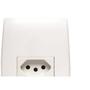 Imagem de Kit C/5 - Conjunto Soprano Ilus 4X2 Branco Com Placa(1Tomada(s) ..