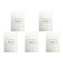 Imagem de Kit C/5 - Conjunto Steck Linha Stella Com Placa 1 Tomada ...