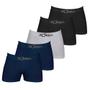 Imagem de Kit c/5 Cueca Zorba Boxer Sem Costura Algodão - 0781