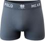 Kit C/ 5 Cuecas Boxer Polo Wear Lisa Microfibra Imagem de Kit C/ 5 Cuecas Boxer Polo Wear Lisa Microfibra