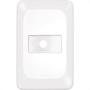 Imagem de Kit C/5 - Espelho Placa Pial Pop C/Suporte 4X2 1Furo Lgp20F