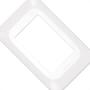 Imagem de Kit C/5 - Espelho Placa Pial Pop C/Suporte 4X2 3Int Lgp23...