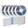 Imagem de Kit C/ 5 Fita Led 5 Fonte 2835 5M 120 Led 12v Ip20 10w 3000K