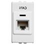Imagem de Kit C/5 - Modulo Soprano Ilus (Rj45 Cat6)   5Tg99100