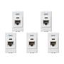 Imagem de Kit C/5 - Modulo Soprano Ilus (Rj45 Cat6)   5Tg99100