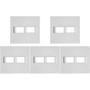 Imagem de Kit C/5 - Placa Conjunto Modular Ilumi Vivaz 4X4 1 Modulo...