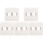 Imagem de Kit C/5 - Placa Soprano Ilus 4X4 (2 Modulos Horizontal)  ...