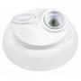 Imagem de Kit C/5 - Plafonier Pvc Perlex Branco Soquete Duplo 225/1