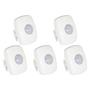 Imagem de Kit C/5 - Sensor Presenca Qualitronix Teto Sob Qa23M