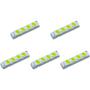 Imagem de Kit C/5 - Tomada Barra Fiolux Quadrupla 2Polos+T20A Cinza