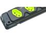 Imagem de Kit C/5 - Tomada Barra Fiolux Tripla 2P+T20A Preto
