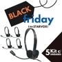 Imagem de Kit c/5 unidades - headset / fone de ouvido stereo p2 xc-hs12 x-cell