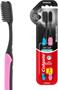 Imagem de Kit c/ 6 Colgate Escova Dental Slim Soft Black 2 Contagem