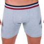 Imagem de Kit C/6 Cueca Box Masculino Algodão Boxer Long Leg Antiassadura