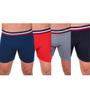 Imagem de Kit C/6 Cueca Box Masculino Algodão Boxer Long Leg Antiassadura