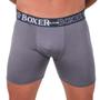 Imagem de Kit C/6 Cueca Box Masculino Microfibra Boxer Long Leg Adulto