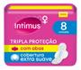 Imagem de Kit c/ 6 Intimus Absorvente Tripla Protecao Com Abas 8un