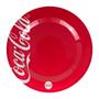 Imagem de Kit C/6 Pratos Raso Coca Cola Em Melanina 25cm - Vermelho