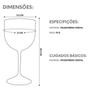 Imagem de KIT C/6 Taças de Gin Acrílico Para Drinks 480ml Coloridas