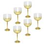 Imagem de KIT C/6 Taças de Gin Acrílico Para Drinks 480ml Coloridas