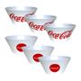 Imagem de Kit C/6 Tigelas Coca Cola Bowl De Melamina Redondo BR 465ml