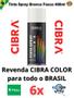 Imagem de Kit c/ 6 Tinta Spray Aerosol Cibra Color Branco Fosco 400ml