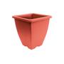 Imagem de Kit C/6 Vaso Balbec 14 cm Marrom Decorativo Para plantas - BRASAMI