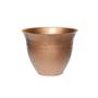 Imagem de Kit C/6 Vaso Redondo 22 cm Plantas Decorativo Linha Bronze - BRASAMI